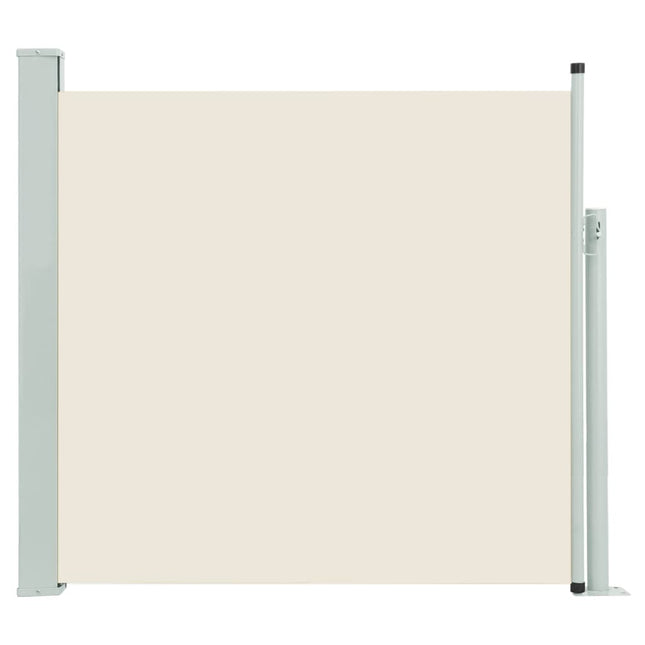 Tenda Laterale Retrattile per Patio 170x300 cm Crema