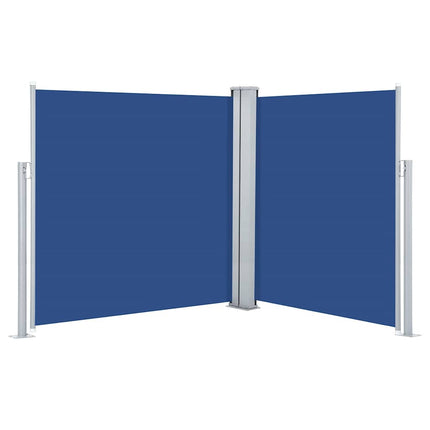 Tenda da Sole Laterale Retrattile 170x600 cm Blu