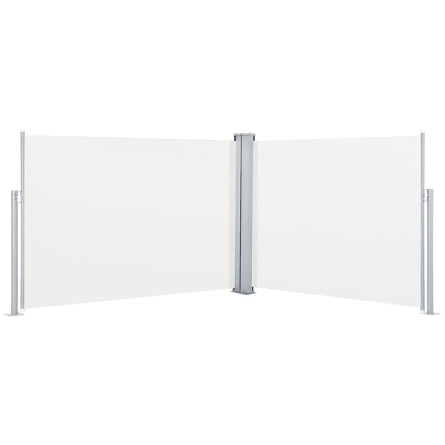 Tenda da Sole Laterale Retrattile Crema 120x1000 cm