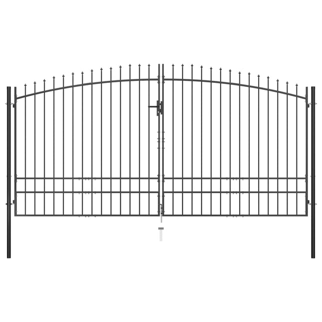 Cancello Doppio con Punte a Lancia 400x248 cm