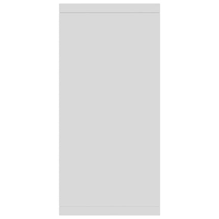 Credenza Bianca 88x30x65 cm in Legno Multistrato