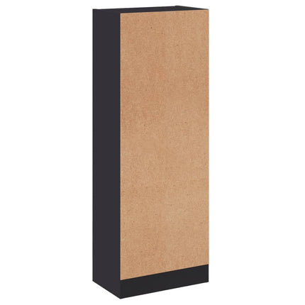 Libreria a 3 Ripiani Grigia 40x24x109 cm in Legno Multistrato