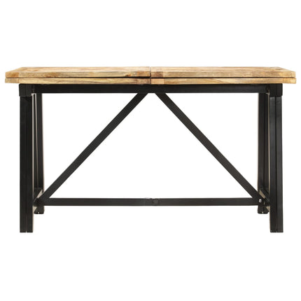 Tavolo da Pranzo Estensibile 280x80x75 cm Legno Massello Mango