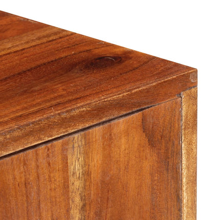 Credenza 60x35x75 cm in Legno Massello di Acacia
