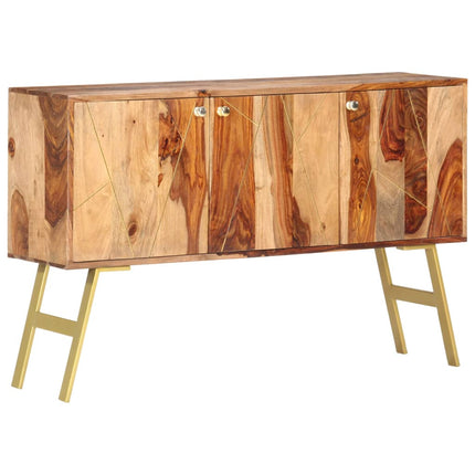 Credenza 118x30x75 cm in Legno Massello di Sheesham