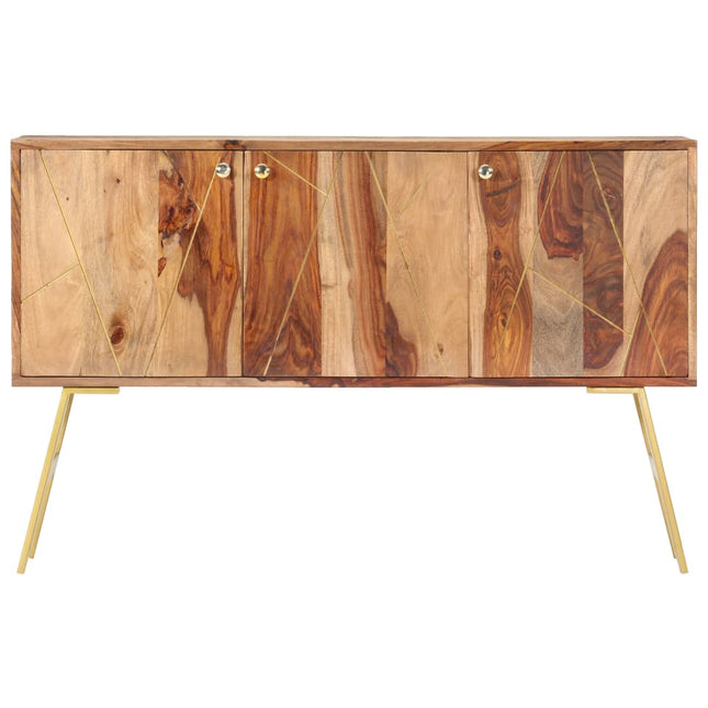 Credenza 118x30x75 cm in Legno Massello di Sheesham