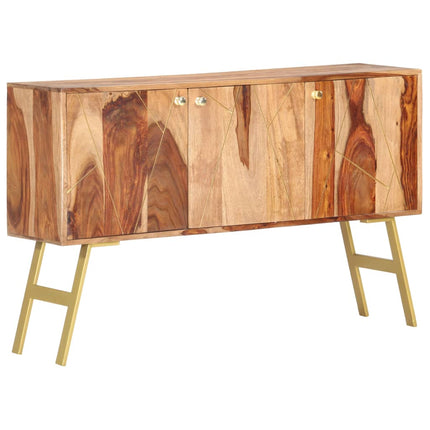 Credenza 118x30x75 cm in Legno Massello di Sheesham