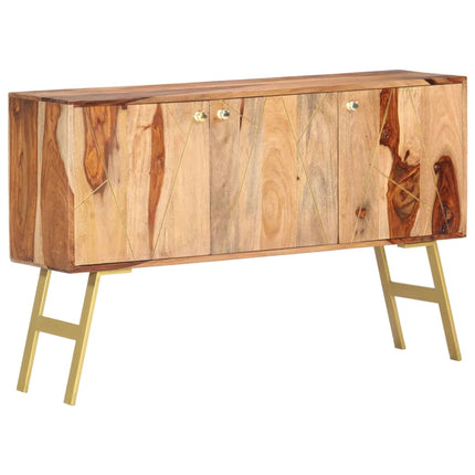 Credenza 118x30x75 cm in Legno Massello di Sheesham