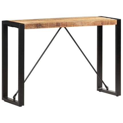 Tavolo Consolle 110x35x76 cm in Legno Massello di Mango