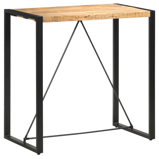 Tavolo da Bar 110x60x110 cm in Legno Massello di Mango