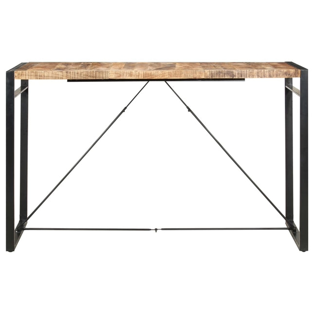 Tavolo da Bar 180x90x110cm in Legno Massello di Mango