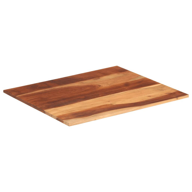 Piano Tavolo in Legno Massello di Acacia 15-16 mm 60x70 cm