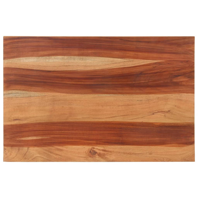 Piano Tavolo in Legno Massello di Acacia 15-16 mm 60x90 cm