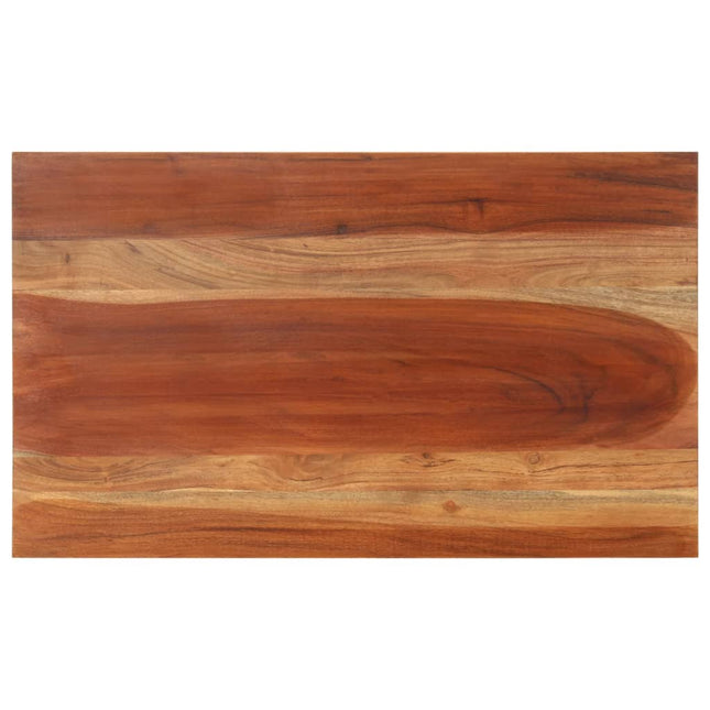 Piano Tavolo in Legno Massello di Acacia 15-16 mm 60x100 cm