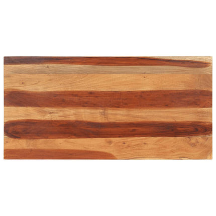 Piano Tavolo in Legno Massello di Acacia 15-16 mm 60x120 cm