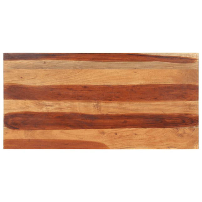 Piano Tavolo in Legno Massello di Acacia 15-16 mm 60x120 cm