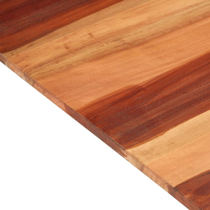 Piano Tavolo in Legno Massello di Acacia 15-16 mm 60x120 cm