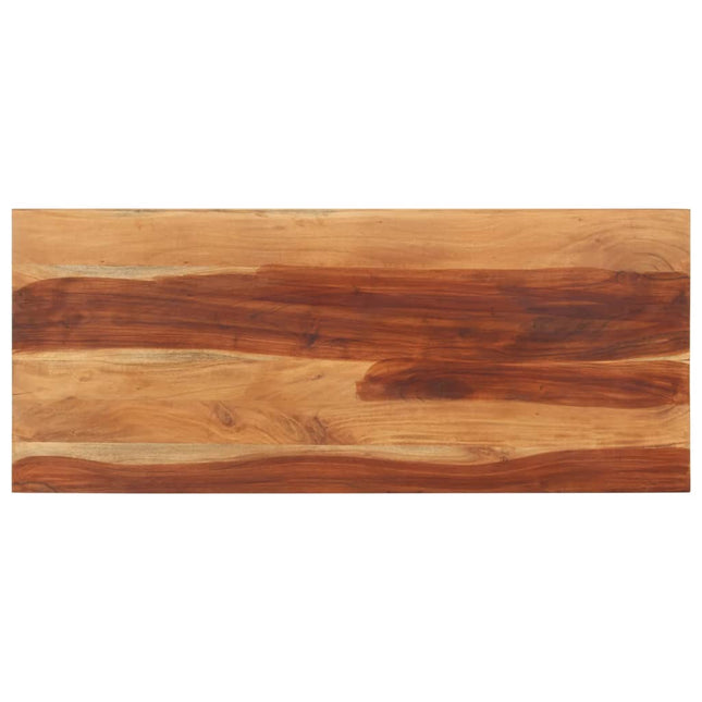 Piano Tavolo in Legno Massello di Acacia 15-16 mm 60x140 cm