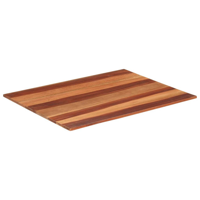Piano Tavolo in Legno Massello di Acacia 15-16 mm 70x90 cm
