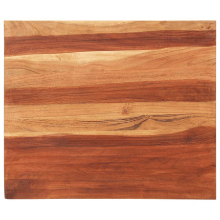 Piano Tavolo in Legno Massello di Acacia 25-27 mm 60x70 cm