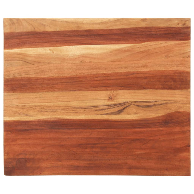 Piano Tavolo in Legno Massello di Acacia 25-27 mm 60x70 cm