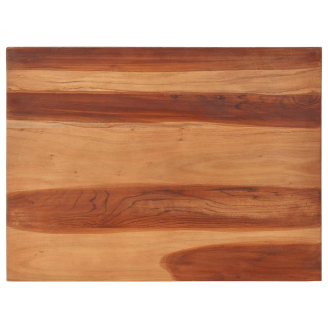 Piano Tavolo in Legno Massello di Acacia 25-27 mm 60x80 cm