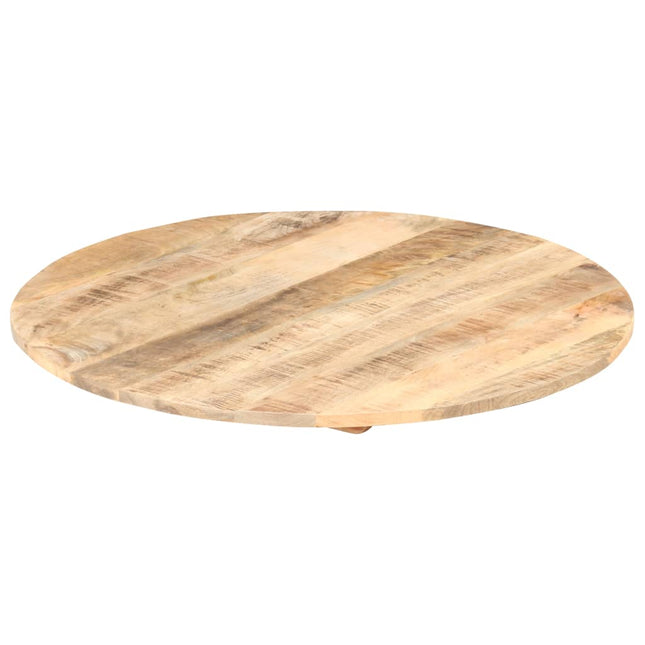 Piano Tavolo in Legno Massello di Mango Rotondo 15-16 mm 40 cm
