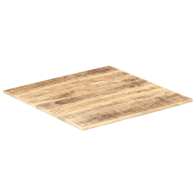 Piano Tavolo in Legno Massello di Mango 15-16 mm 60x60 cm