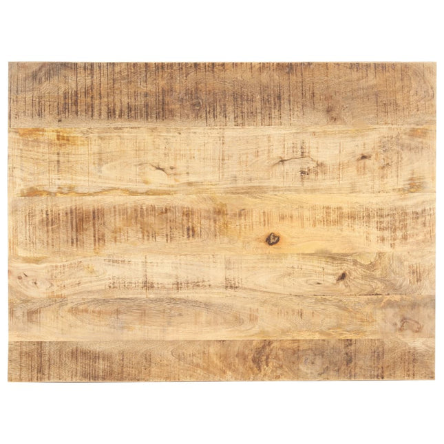Piano Tavolo in Legno Massello di Mango 15-16 mm 80x70 cm