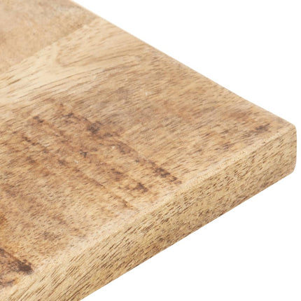 Piano Tavolo in Legno Massello di Mango 15-16 mm 80x70 cm