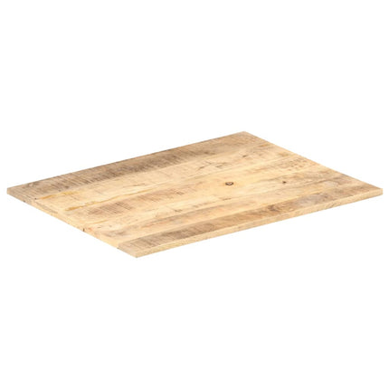 Piano Tavolo in Legno Massello di Mango 15-16 mm 80x70 cm