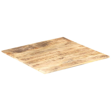 Piano Tavolo in Legno Massello di Mango 15-16 mm 80x80 cm