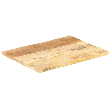 Piano Tavolo in Legno Massello di Mango 25-27 mm 70x60 cm