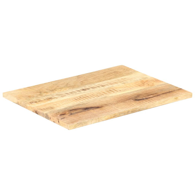 Piano Tavolo in Legno Massello di Mango 25-27 mm 90x70 cm