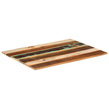 Piano Tavolo Rettangolare 60x80 cm 15-16 mm Legno di Recupero