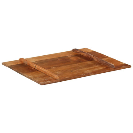 Piano Tavolo Rettangolare 70x90 cm 15-16 mm Legno di Recupero