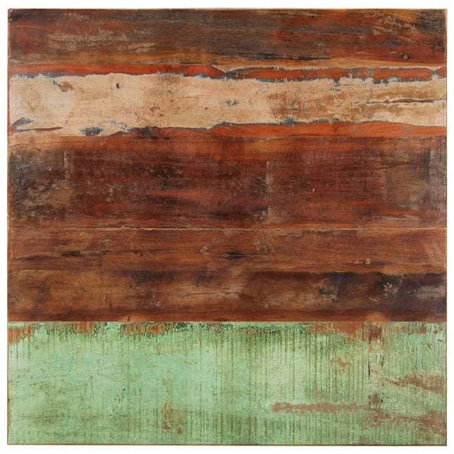 Piano Tavolo Quadrato 80x80 cm 15-16 mm in Legno di Recupero