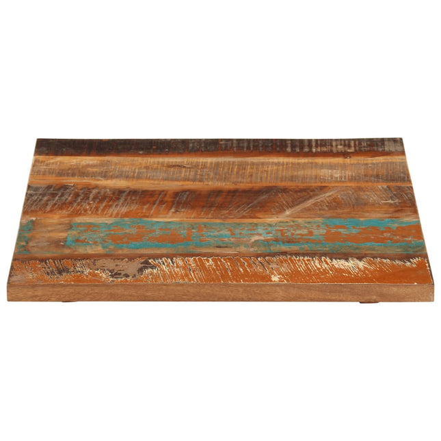 Piano Tavolo Quadrato 60x60 cm 25-27 mm in Legno di Recupero