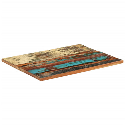 Piano Tavolo Rettangolare 60x80 cm 25-27 mm Legno di Recupero