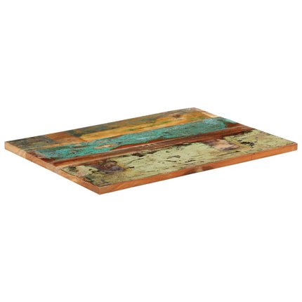 Piano Tavolo Rettangolare 60x80 cm 25-27 mm Legno di Recupero
