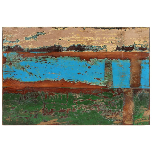 Piano Tavolo Rettangolare 60x90 cm 25-27 mm Legno di Recupero