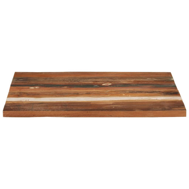 Piano Tavolo Quadrato 70x70 cm 25-27 mm in Legno di Recupero