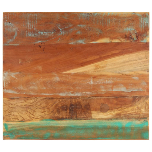 Piano Tavolo Rettangolare 70x80 cm 25-27 mm Legno di Recupero