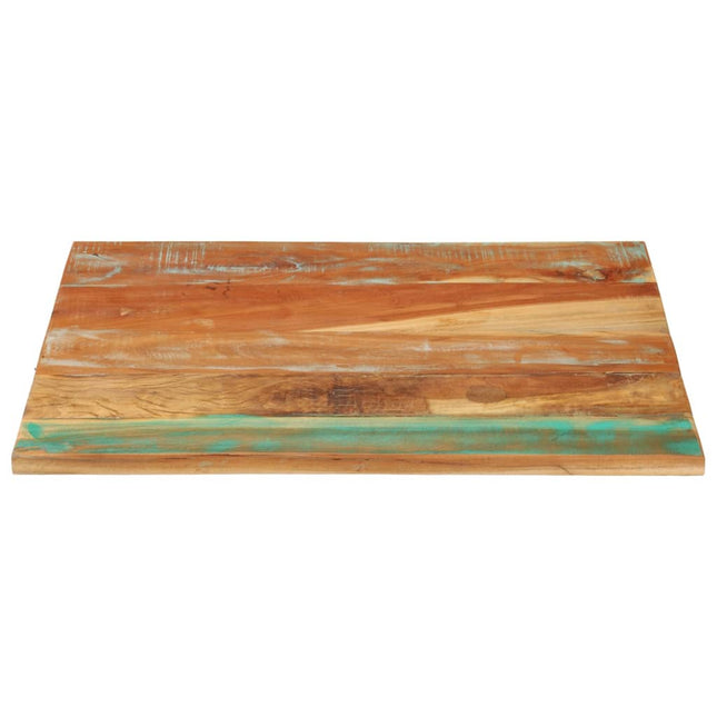 Piano Tavolo Rettangolare 70x80 cm 25-27 mm Legno di Recupero