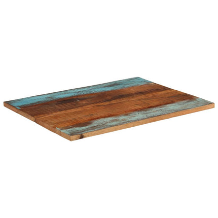 Piano Tavolo Rettangolare 70x90 cm 25-27 mm Legno di Recupero