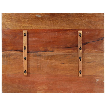 Piano Tavolo Rettangolare 70x90 cm 25-27 mm Legno di Recupero