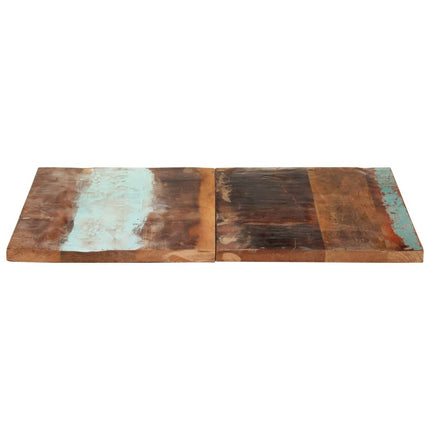 Piano Tavolo Quadrato 80x80 cm 25-27 mm in Legno di Recupero