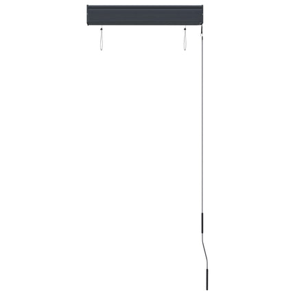 Tenda a Rullo per Esterni 60x250 cm Bianca e Arancione
