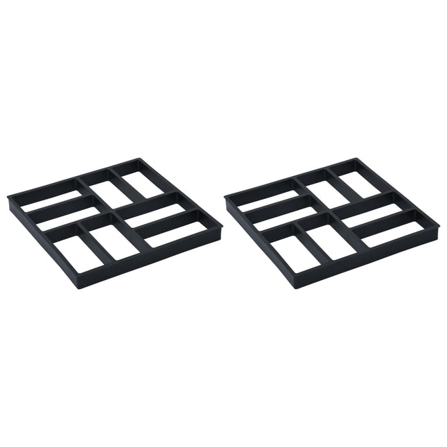 Stampi per Pavimenti 2 pz 40x40x4 cm Plastica