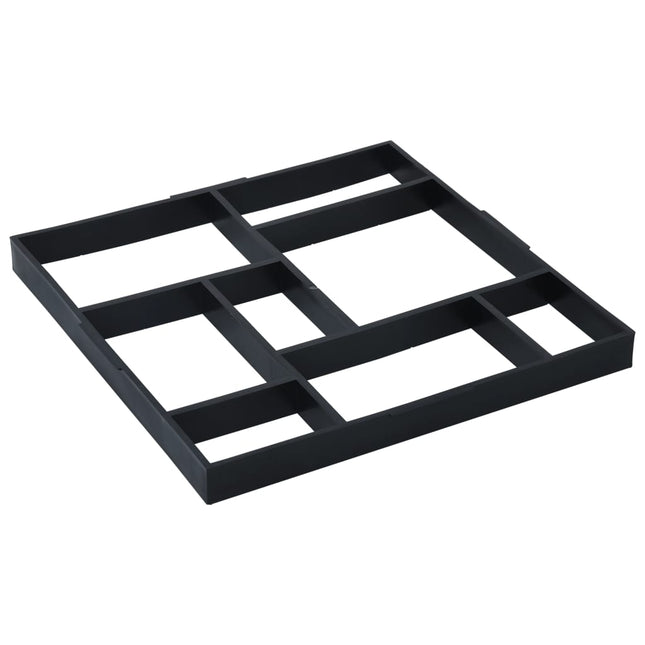 Stampi per Pavimenti 2 pz 50,4x50,4x4,3 cm Plastica